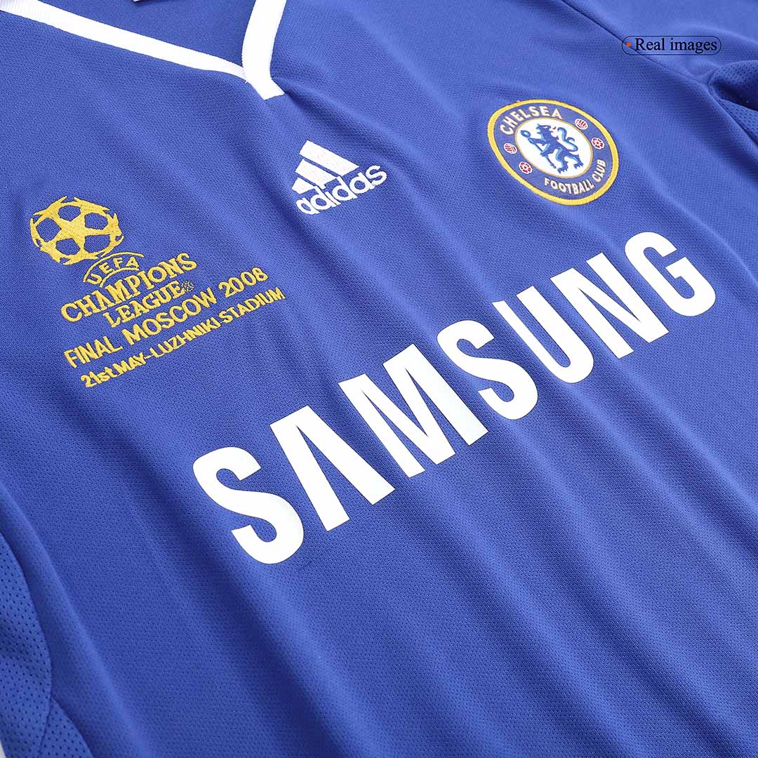 Domácí Retro Dres Chelsea 2008 - UCL Final