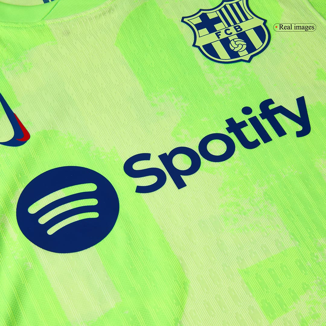 Třetí Fotbalový Dres Barcelona 24/25 Authentic LAMINE YAMAL #19 UCL