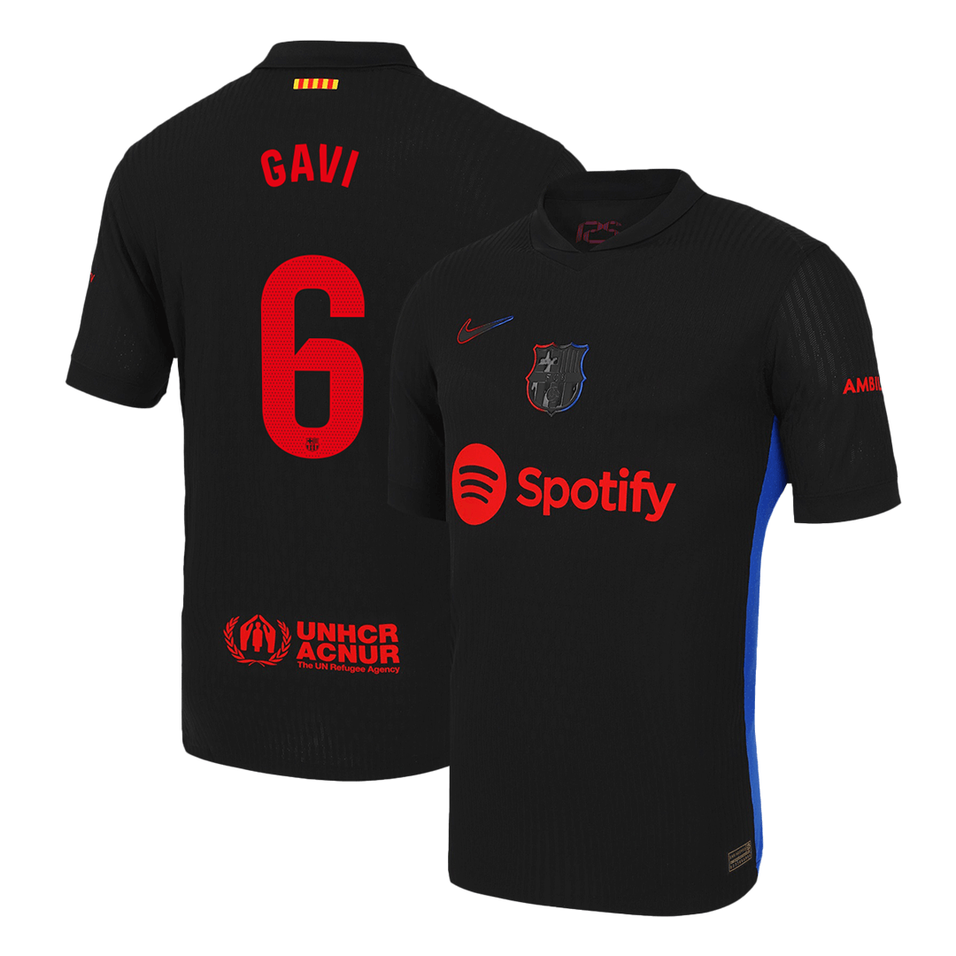 Venkovní Fotbalový Dres Barcelona 24/25 Authentic GAVI #6