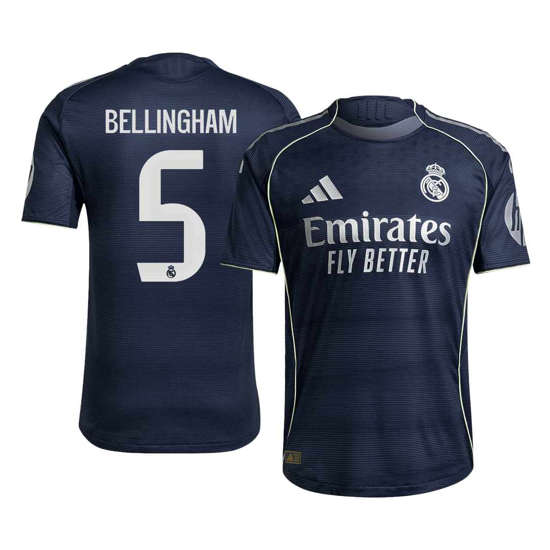 Venkovní Fotbalový Dres Real Madrid 25/26 Authentic BELLINGHAM #5