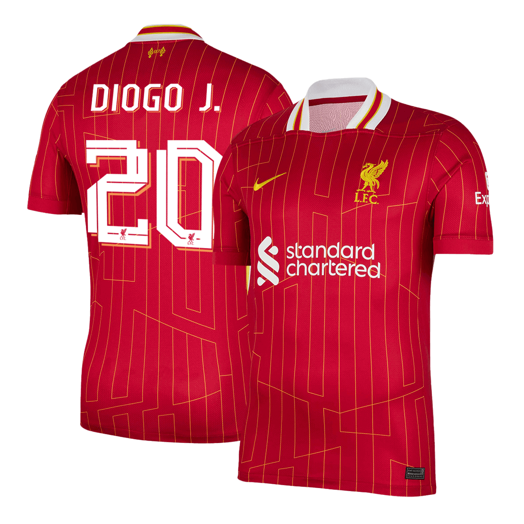 Domácí Fotbalový Dres Liverpool 24/25 DIOGO J. #20 UCL