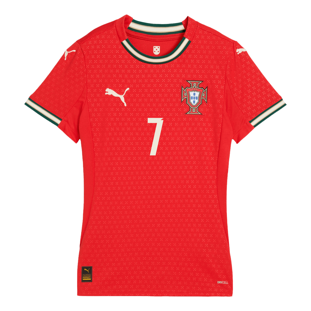 Dámský Domácí Fotbalový Dres Portugal 2025 RONALDO #7