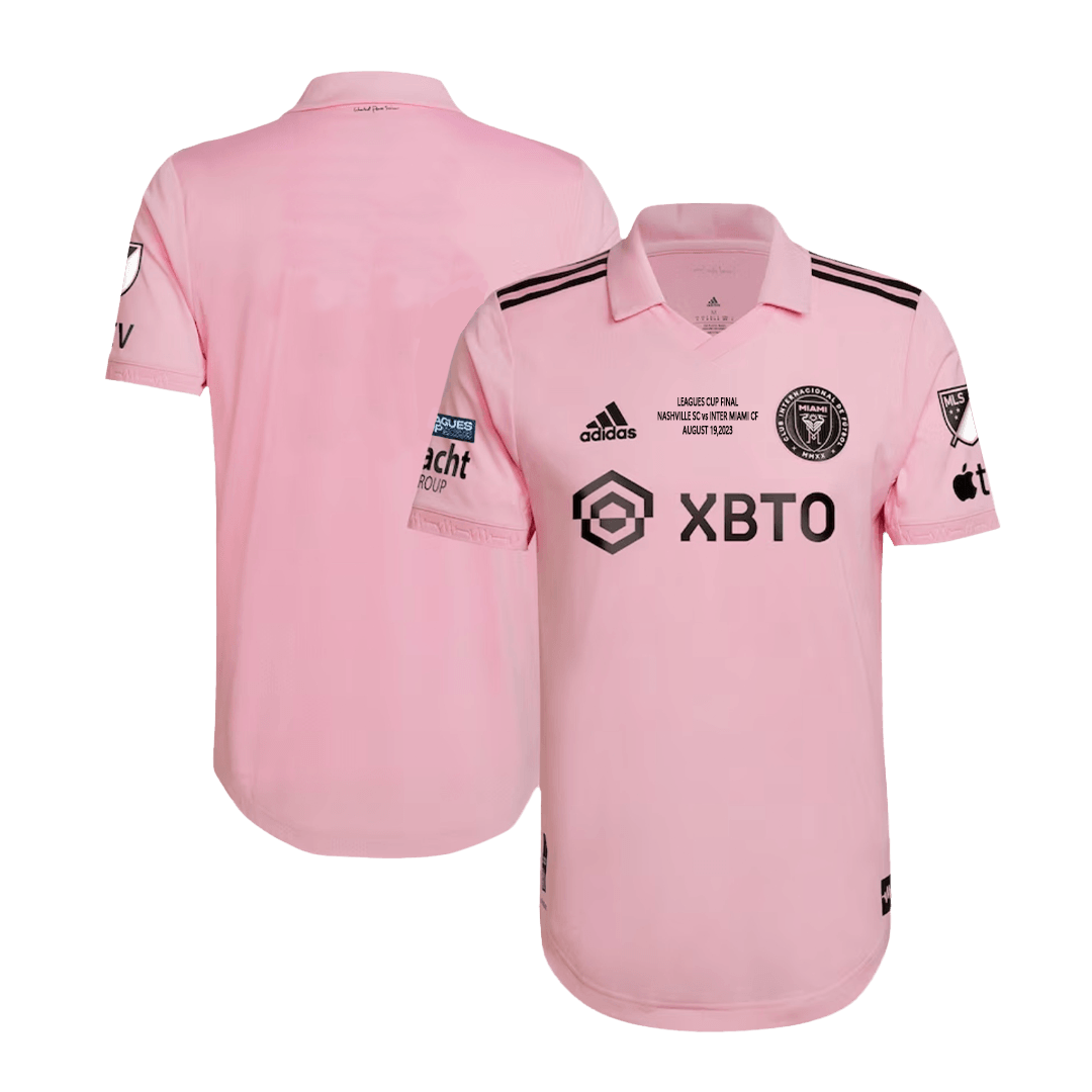 Domácí Fotbalový Dres Inter Miami CF 2023 Authentic- Leagues Cup Final