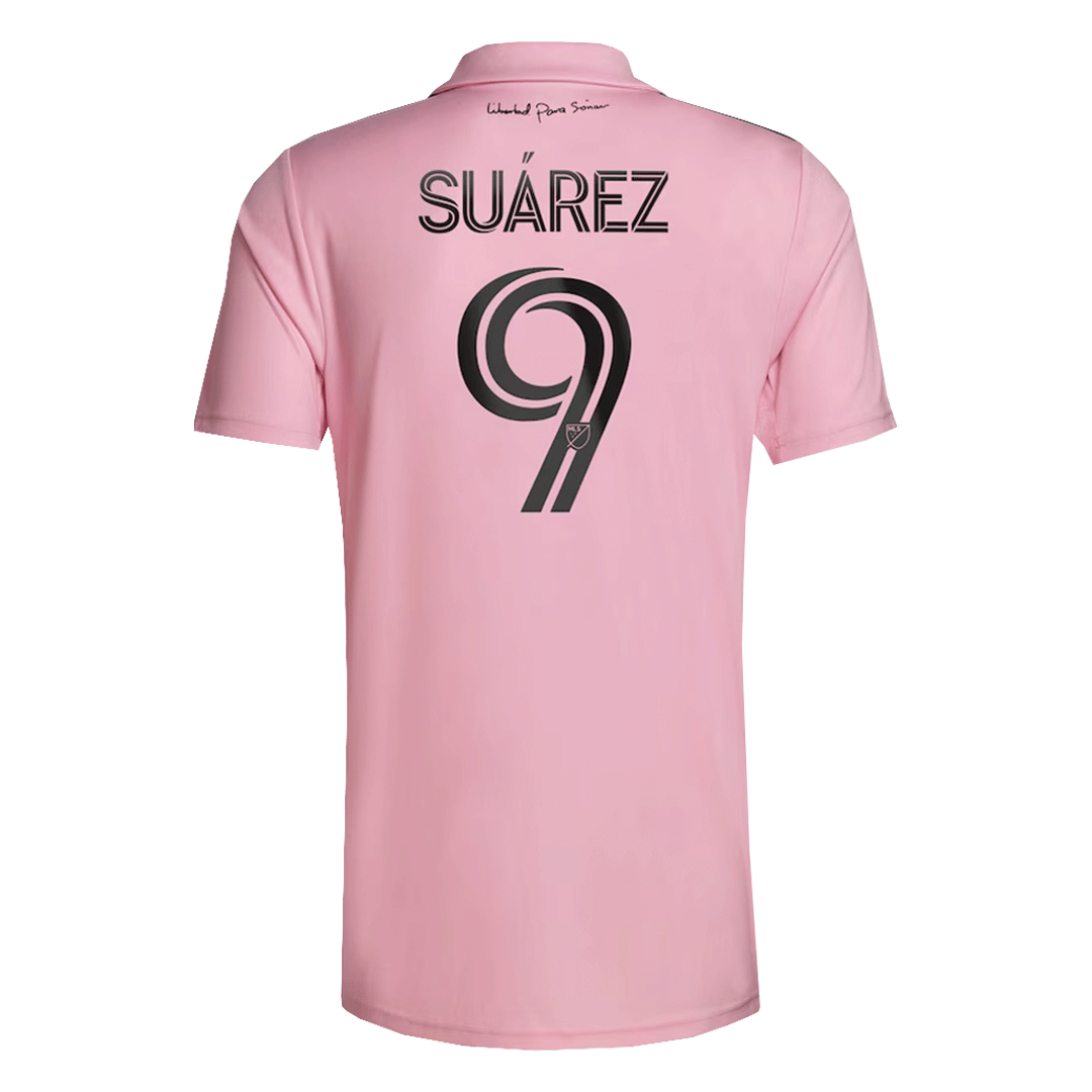 Domácí Fotbalový Dres Inter Miami CF SUÁREZ #9