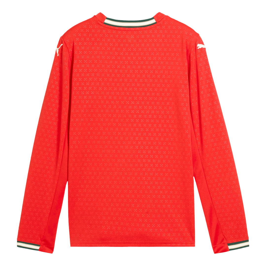 Domácí Fotbalový Dres Portugal Long Sleeve