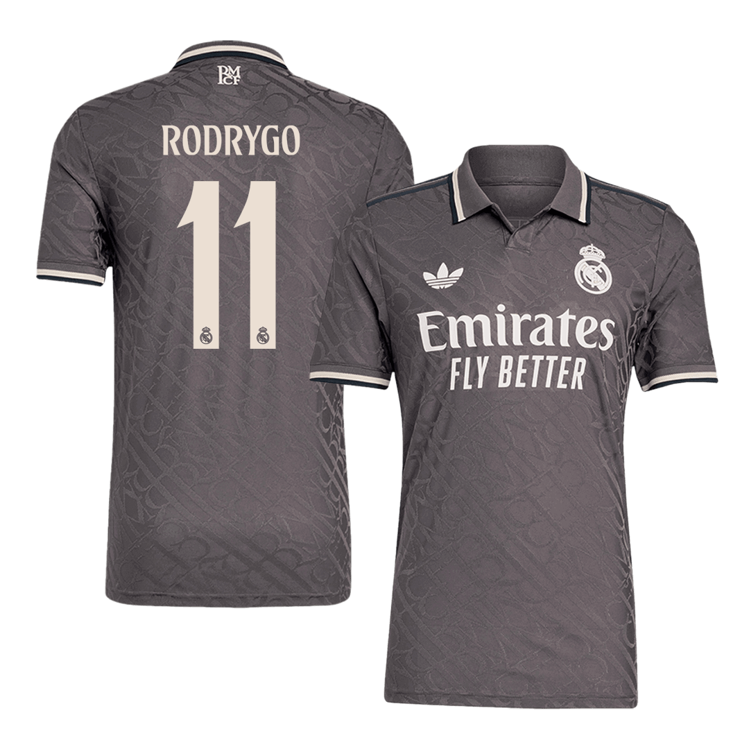 Třetí Fotbalový Dres Real Madrid 24/25 Authentic RODRYGO #11