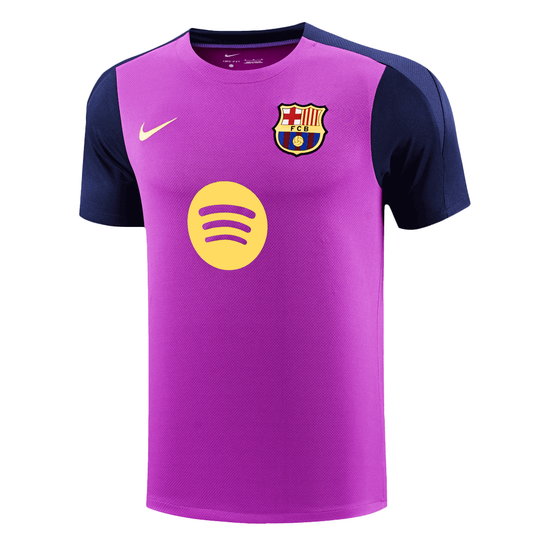 Předzápasový Fotbalový Dres Barcelona - Purple