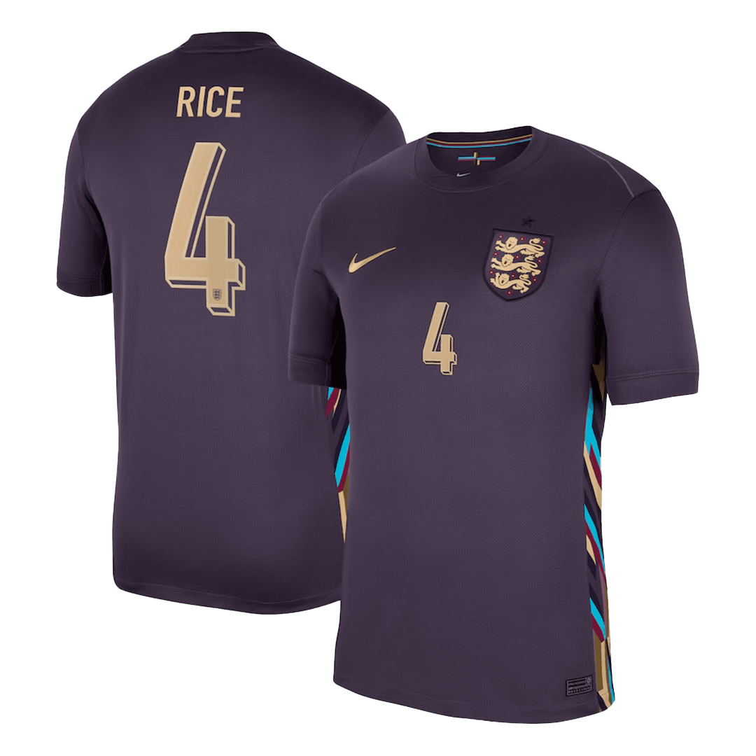Venkovní Fotbalový Dres England 2024 RICE #4