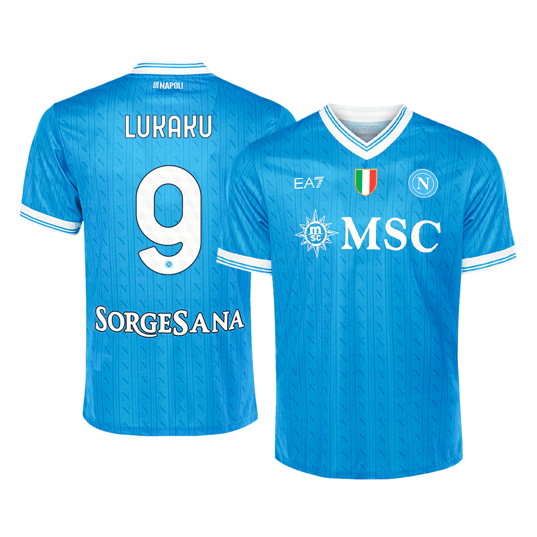 Domácí Fotbalový Dres Napoli 25/26 LUKAKU #9