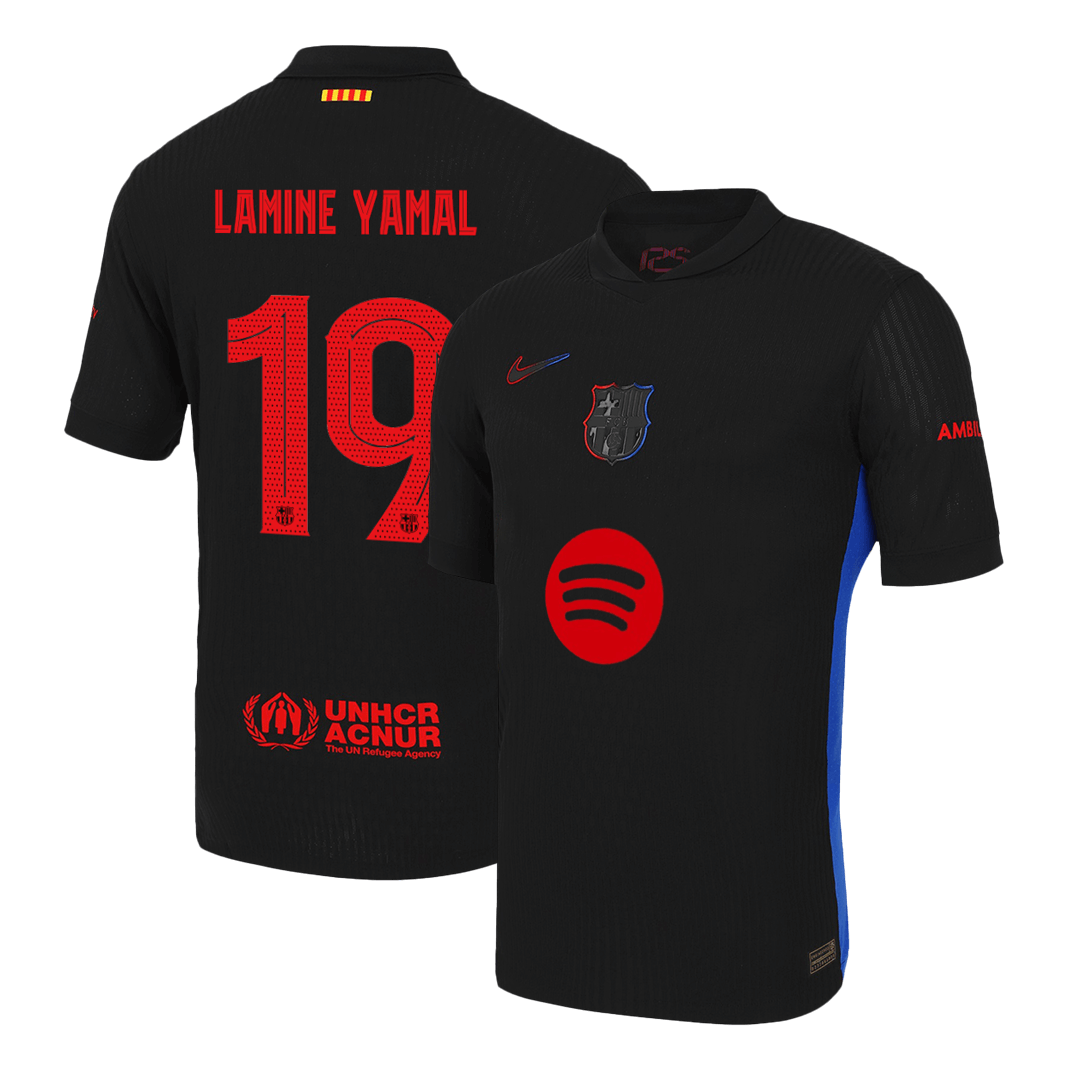 Venkovní Fotbalový Dres Barcelona 24/25 Authentic LAMINE YAMAL #19