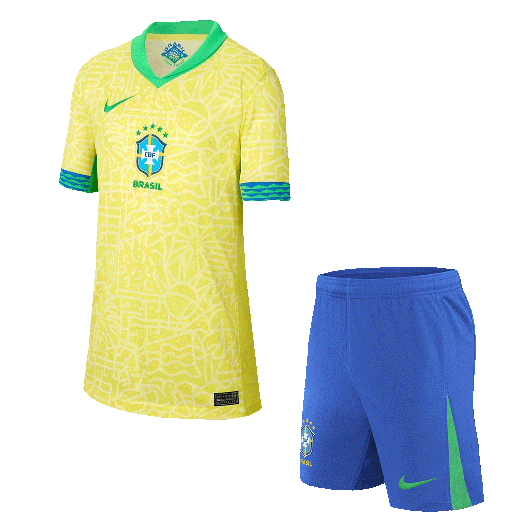 Dětská Domácí Souprava Brazil 2024