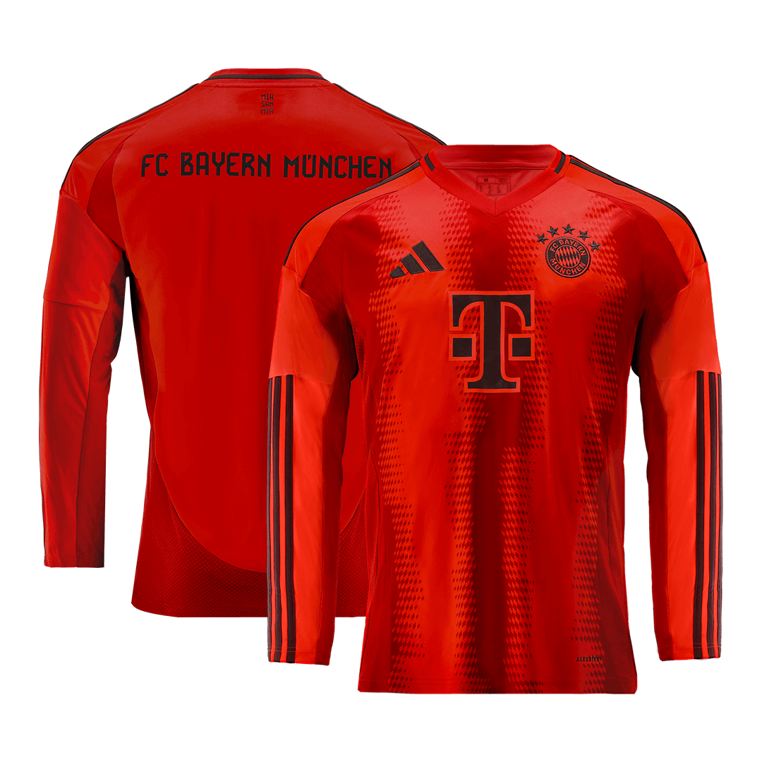 Domácí Fotbalový Dres Bayern Mnichov 24/25 Long Sleeve