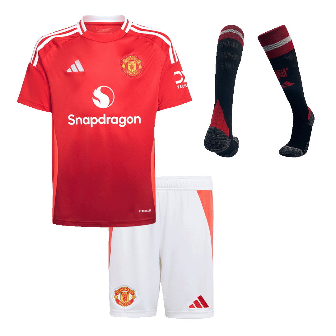 Dětská Domácí Fotbalový Souprava Manchester United 24/25
