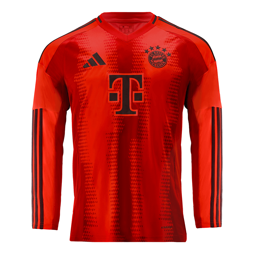 Domácí Fotbalový Dres Bayern Mnichov 24/25 Long Sleeve