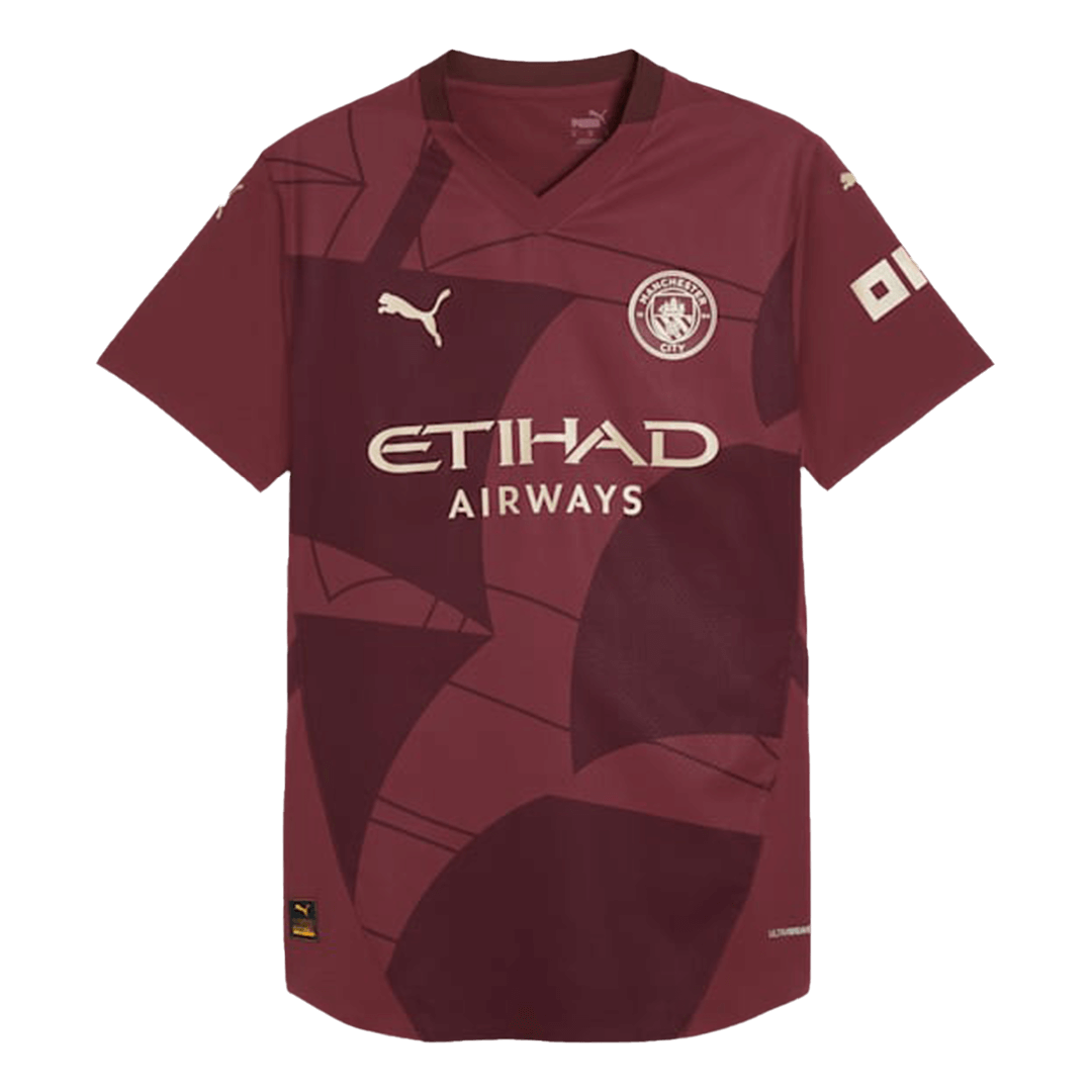 Třetí Fotbalový Dres Manchester City 24/25 Authentic