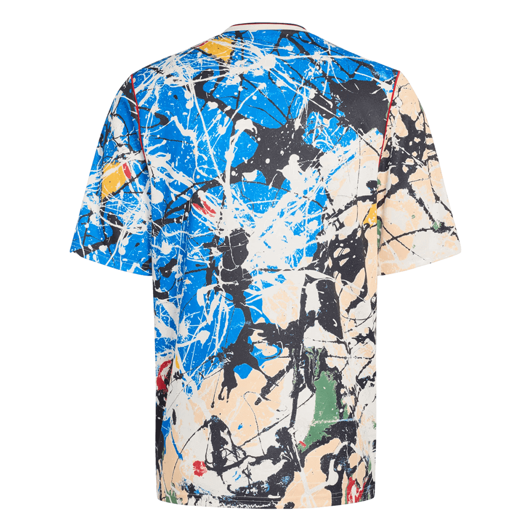 Manchester United předzápasový fotbalový dres 2025/26 - modrá