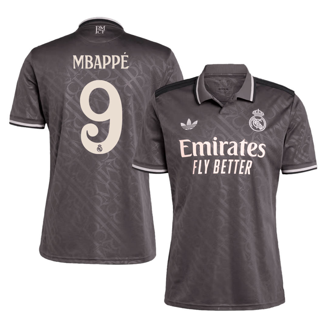 Třetí Fotbalový Dres Real Madrid 24/25 MBAPPÉ #9