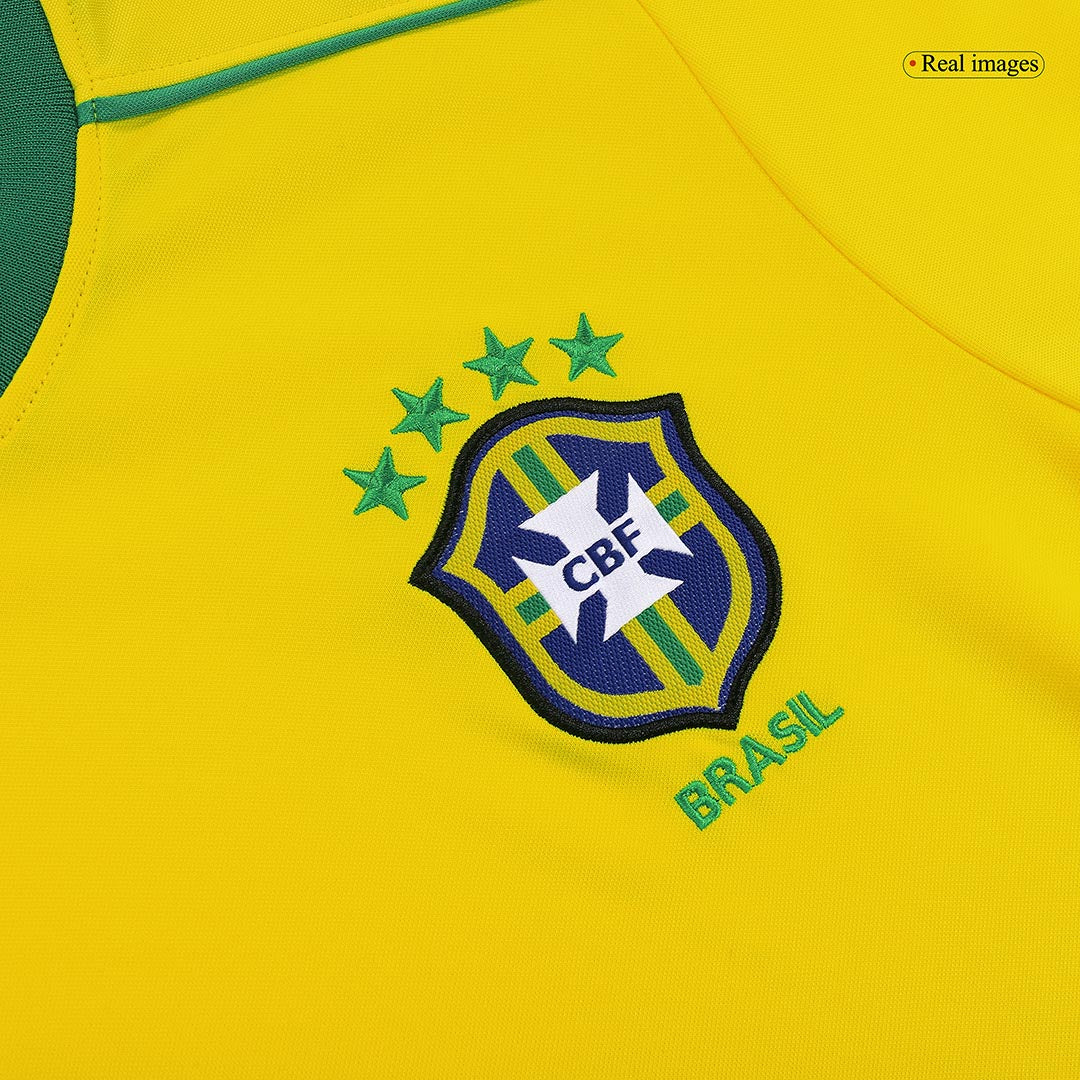 Domácí Retro Dres Brazil 1998 RIVALDO #10