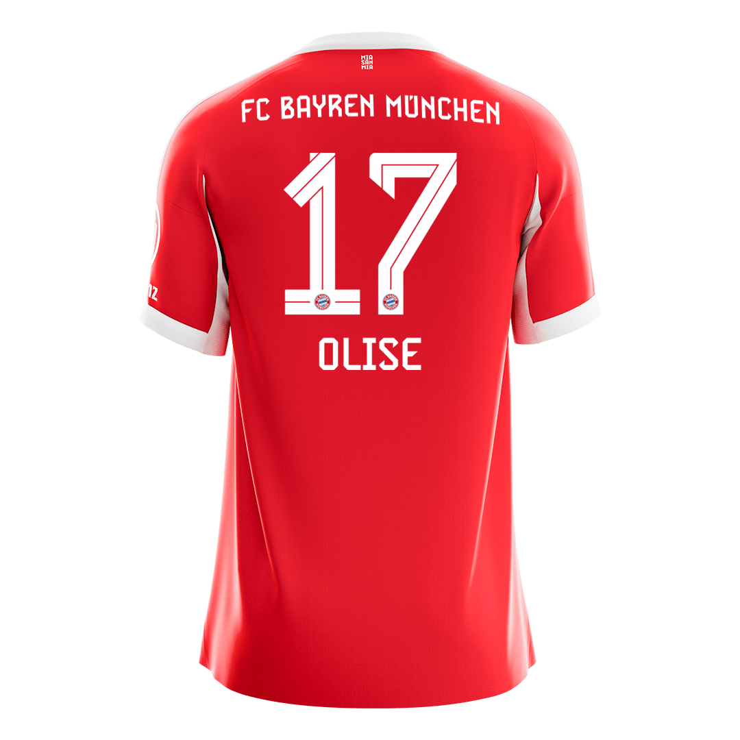 Bayern Mnichov domácí fotbalový dres 2025/26 OLISE #17