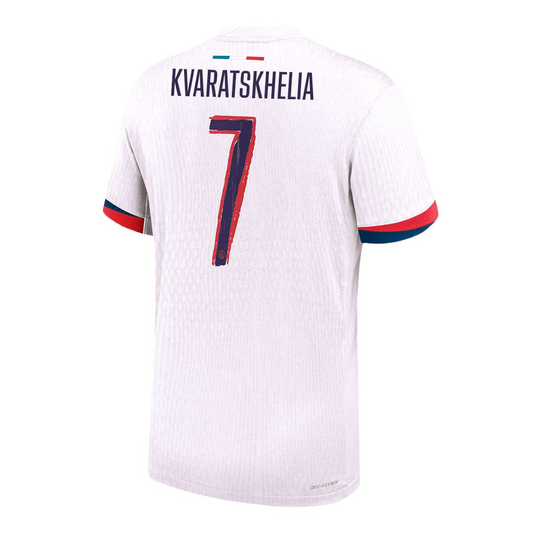 Venkovní Fotbalový Dres PSG 24/25 Authentic KVARATSKHELIA #7 UCL
