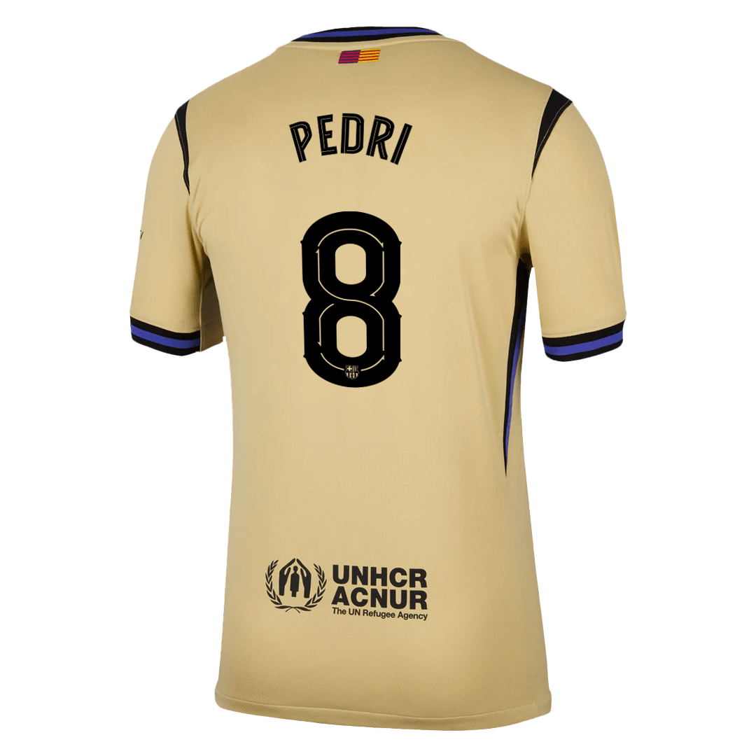 Venkovní Fotbalový Dres Barcelona 25/26 PEDRI #8 UCL
