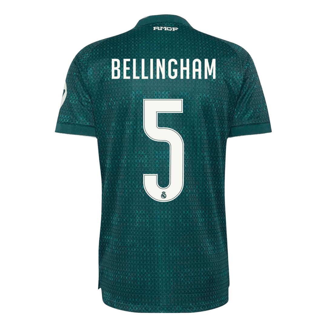 Real Madrid venkovní dres 2026/27 hráčská verze BELLINGHAM #5