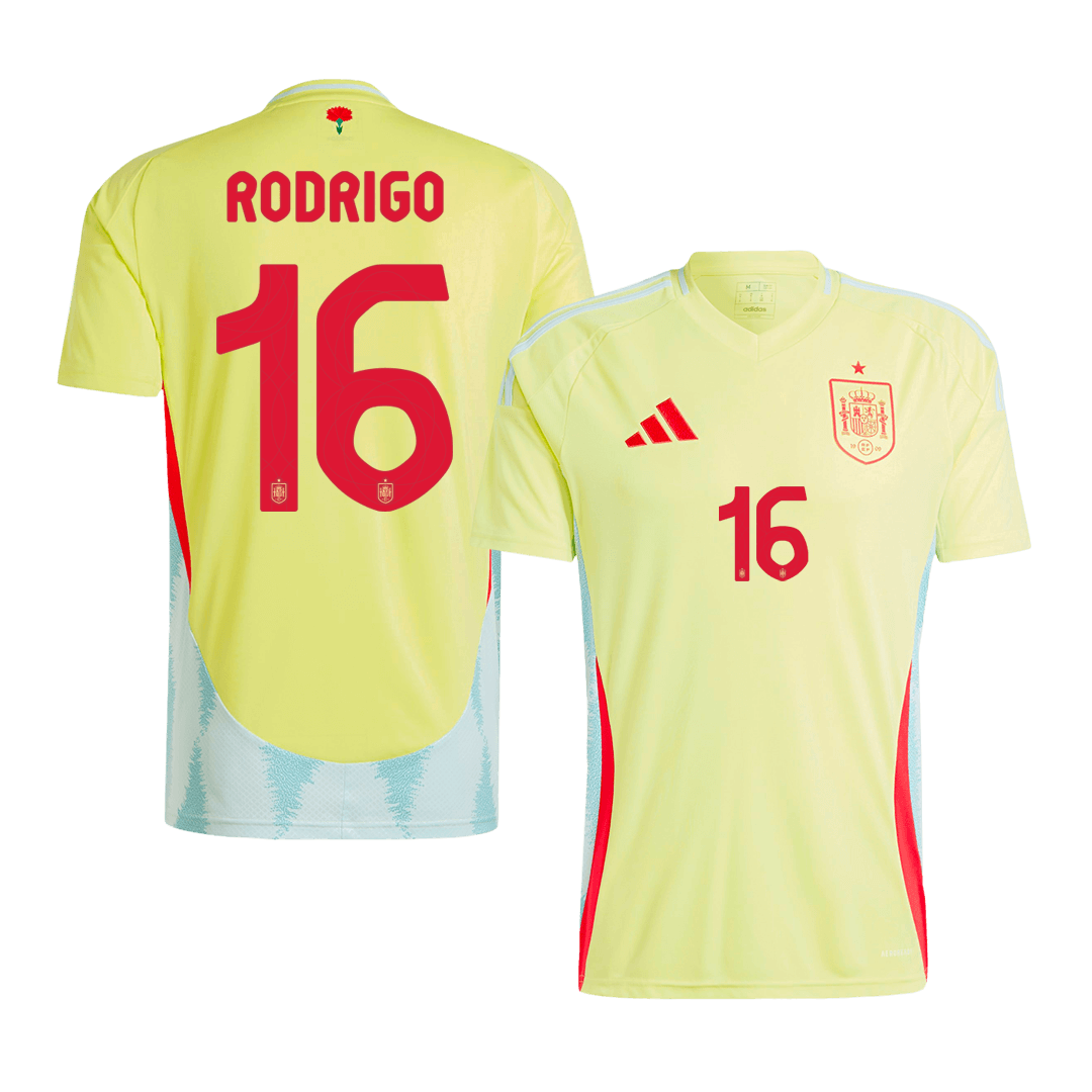 Venkovní Fotbalový Dres Spain 2024 RODRIGO #16