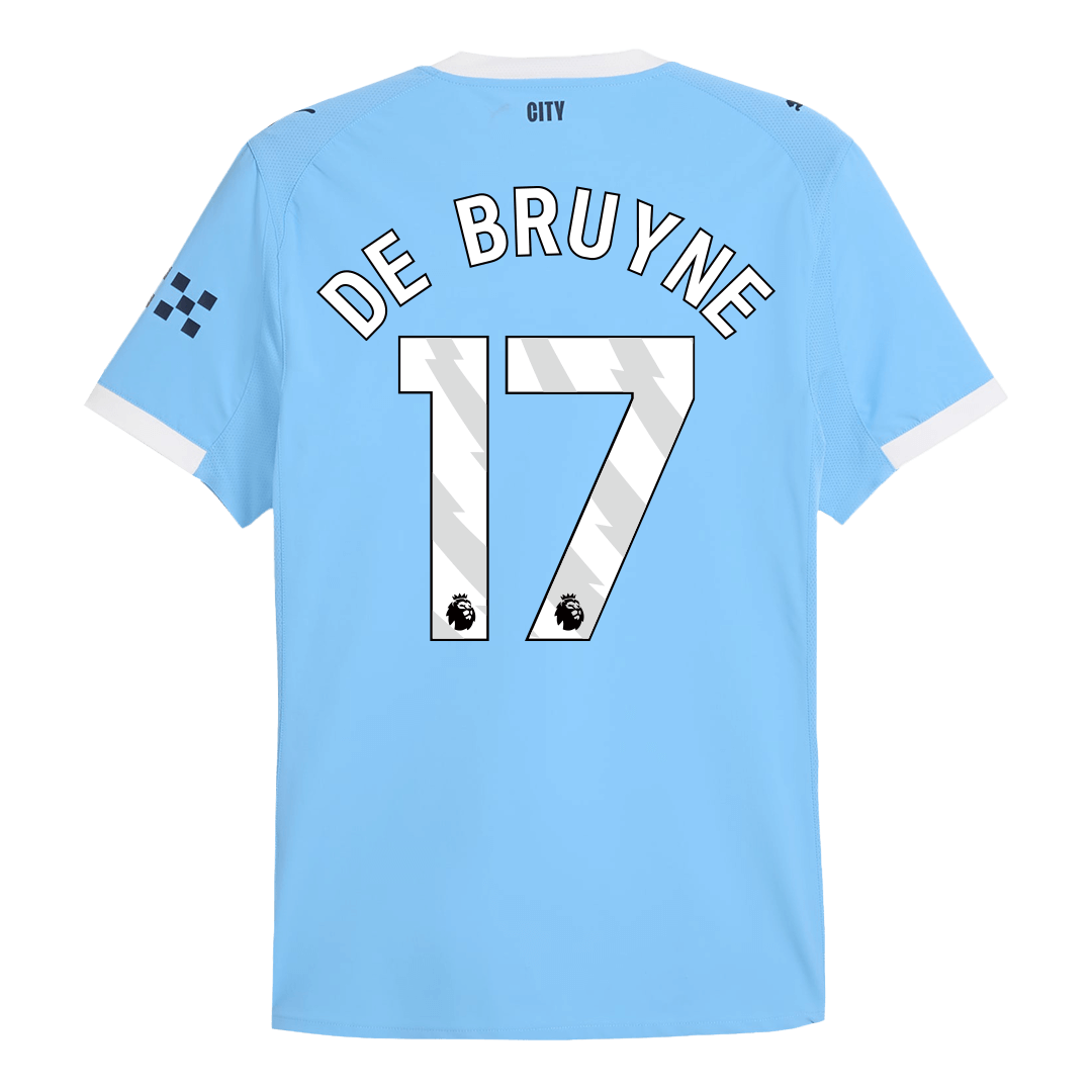 Domácí Fotbalový Dres Manchester City 25/26 Authentic DE BRUYNE #17