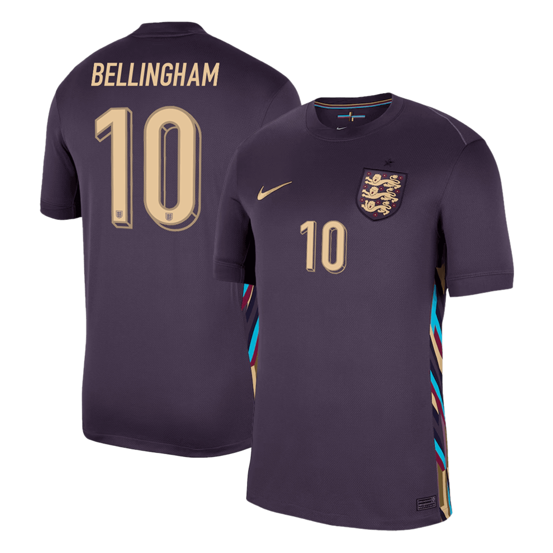 Venkovní Fotbalový Dres England 2024 BELLINGHAM #10