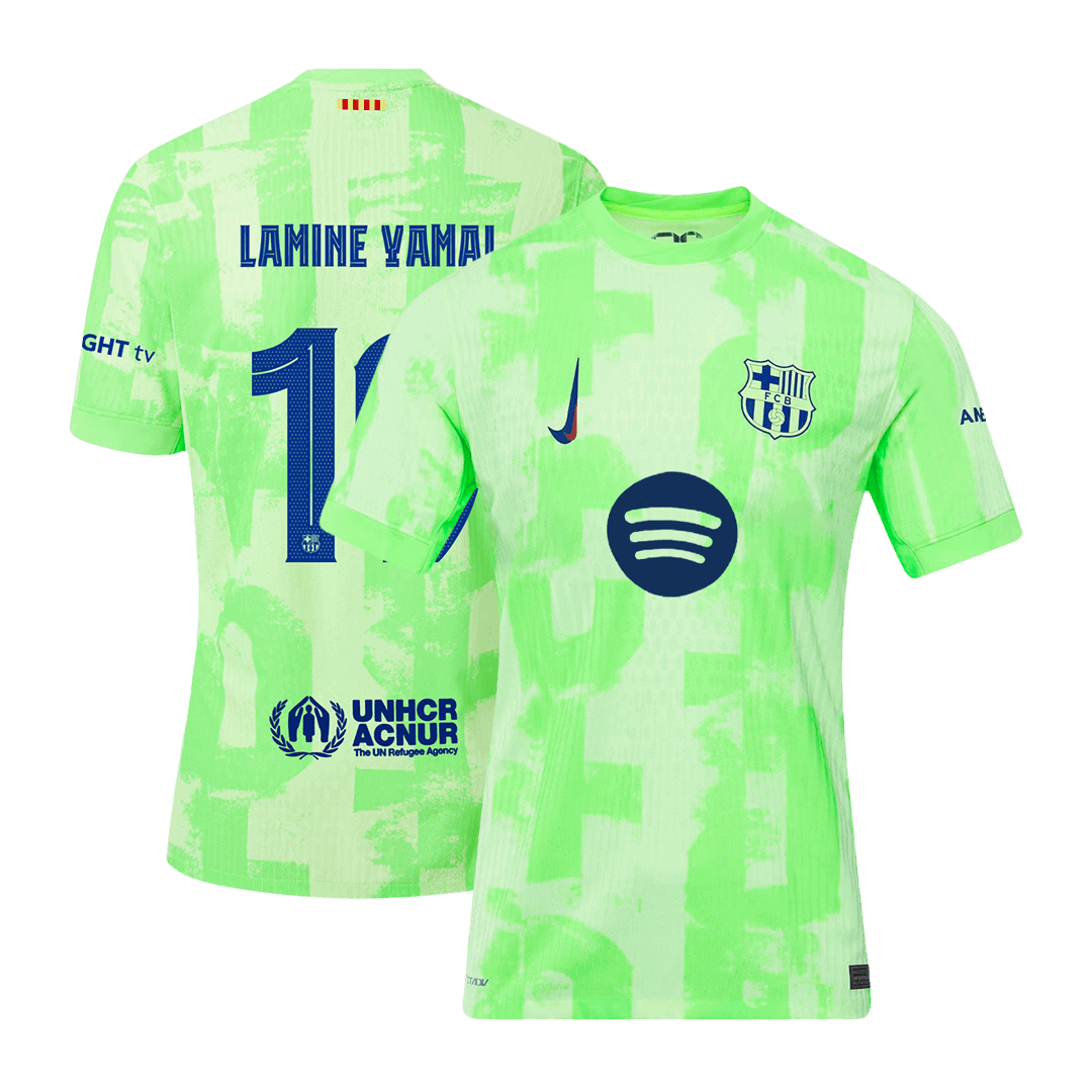 Třetí Fotbalový Dres Barcelona 24/25 Authentic LAMINE YAMAL #19