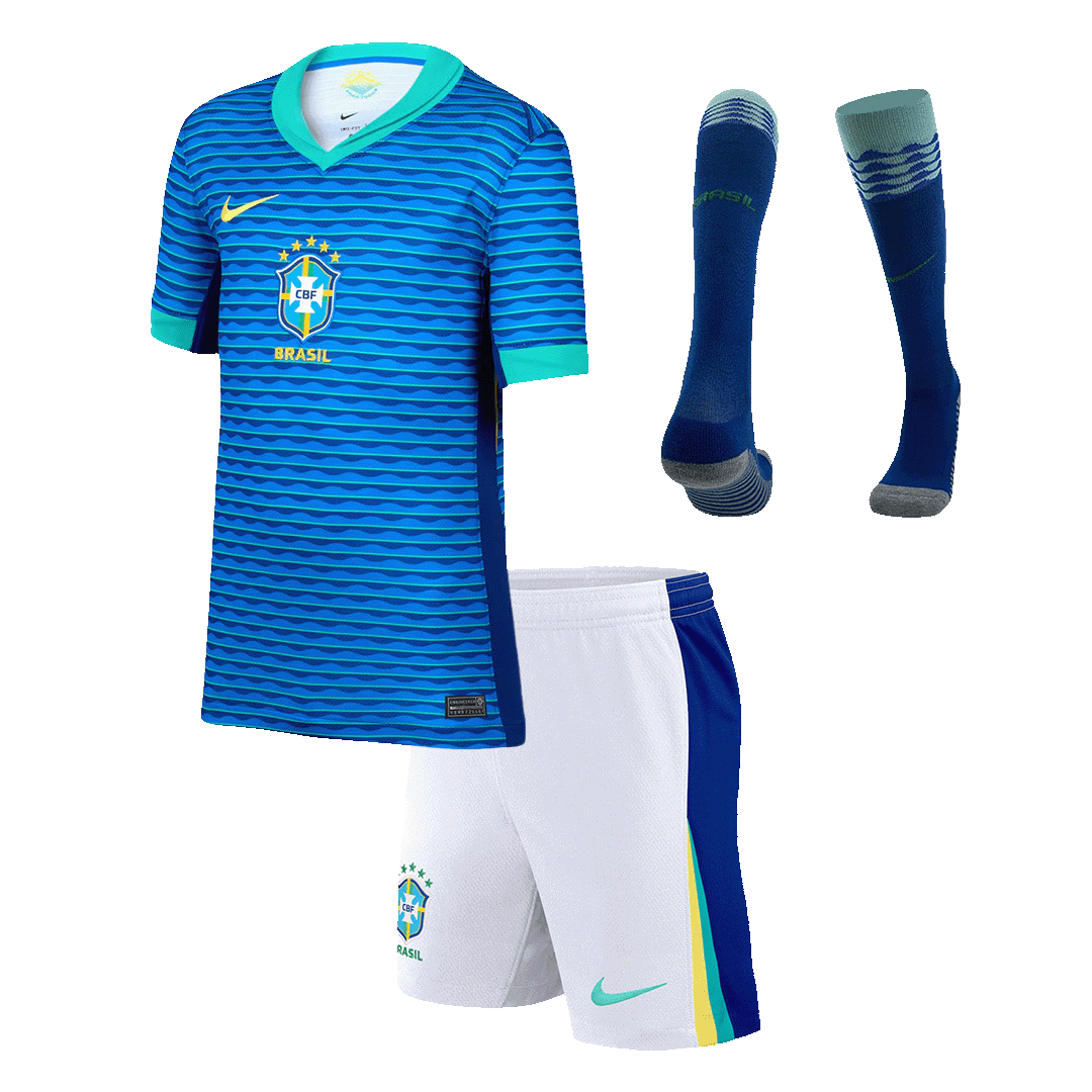 Dětská Venkovní Fotbalový Souprava Brazil 2024