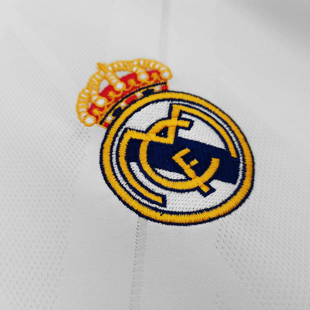 Domácí Retro Dres Real Madrid 2017/18 Retro Long Sleeve KROOS #8