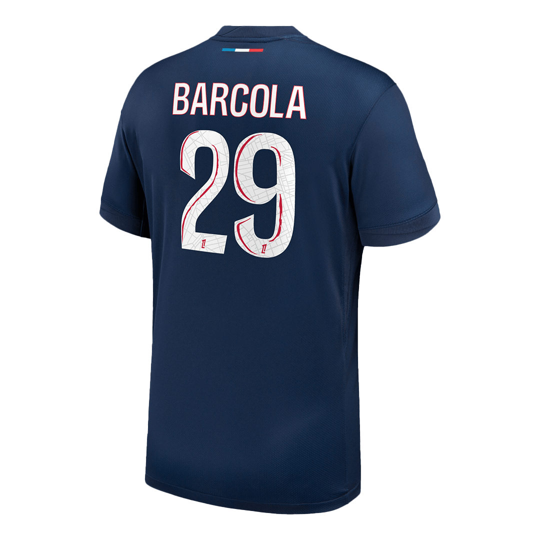 Domácí Fotbalový Dres PSG 24/25 BARCOLA #29