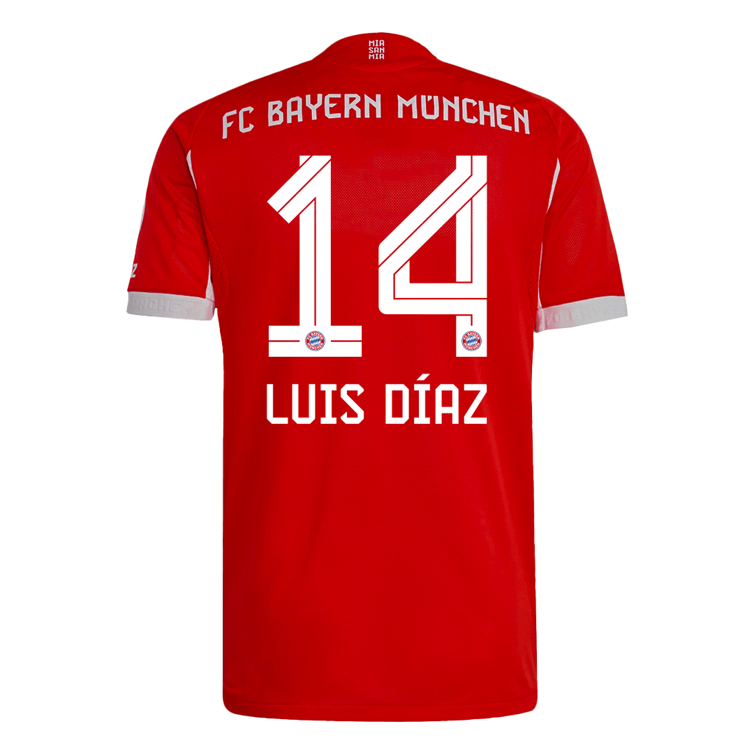 Domácí Fotbalový Dres Bayern Mnichov 25/26 Authentic LUIS DÍAZ #14