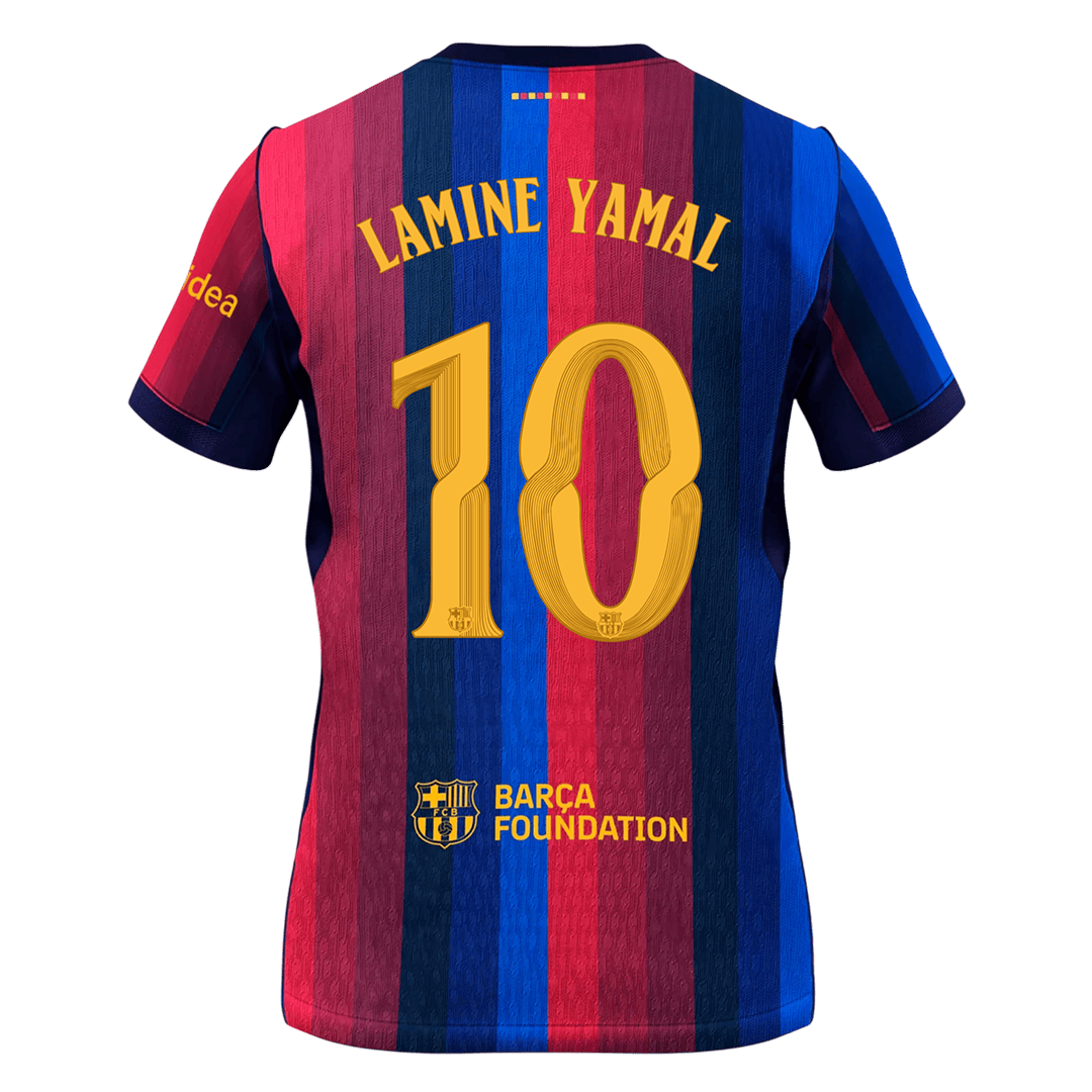 Barcelona domácí fotbalový dres 2026/27 LAMINE YAMAL #10 UCL