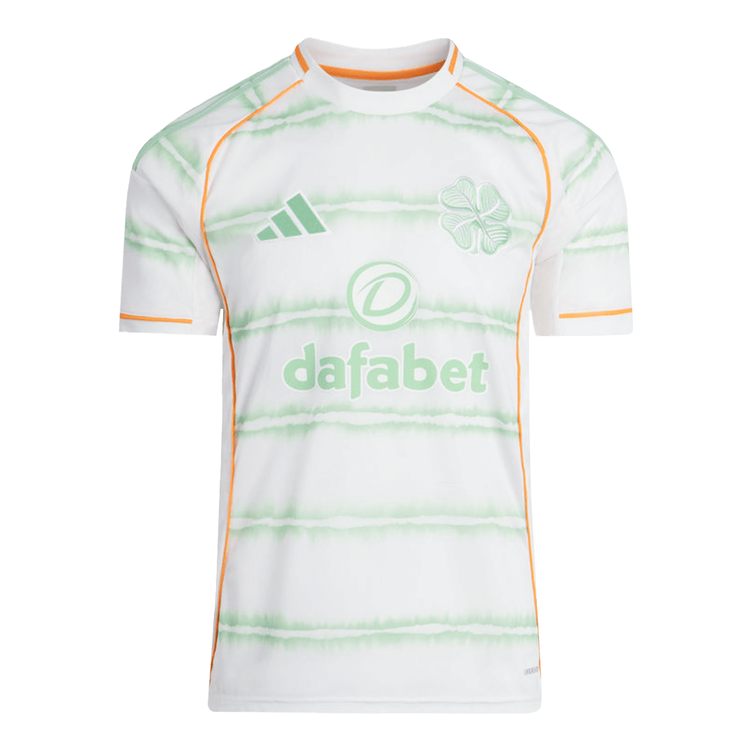 Celtic Third Away Soccer Jersey 2025/26 White