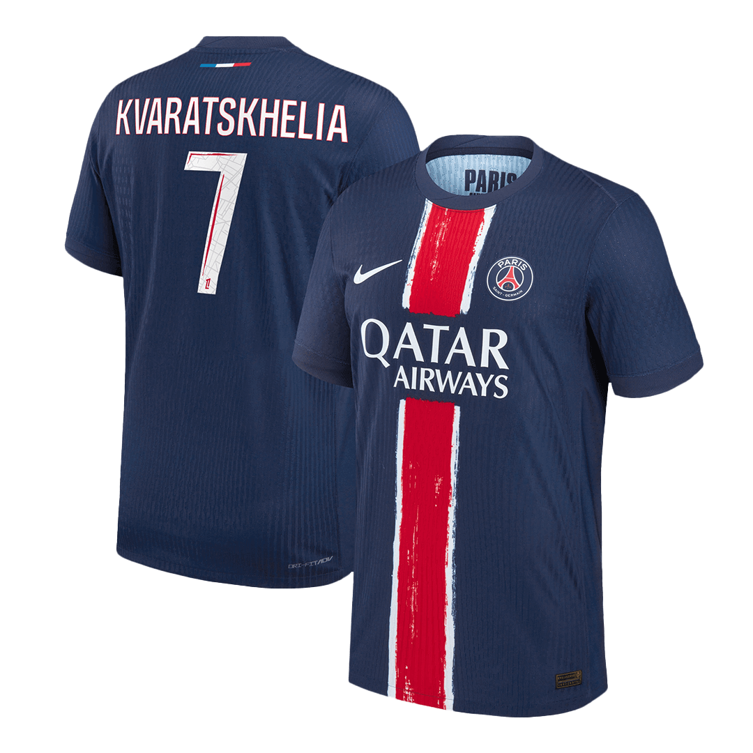 Domácí Fotbalový Dres PSG 24/25 Authentic KVARATSKHELIA #7