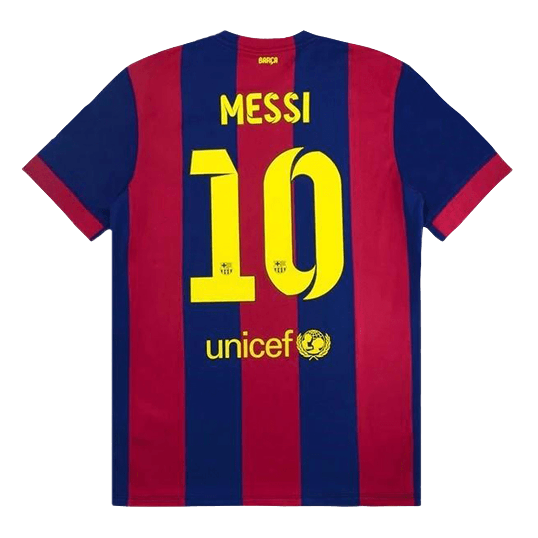 Domácí Retro Dres Barcelona 2014/15 MESSI #10