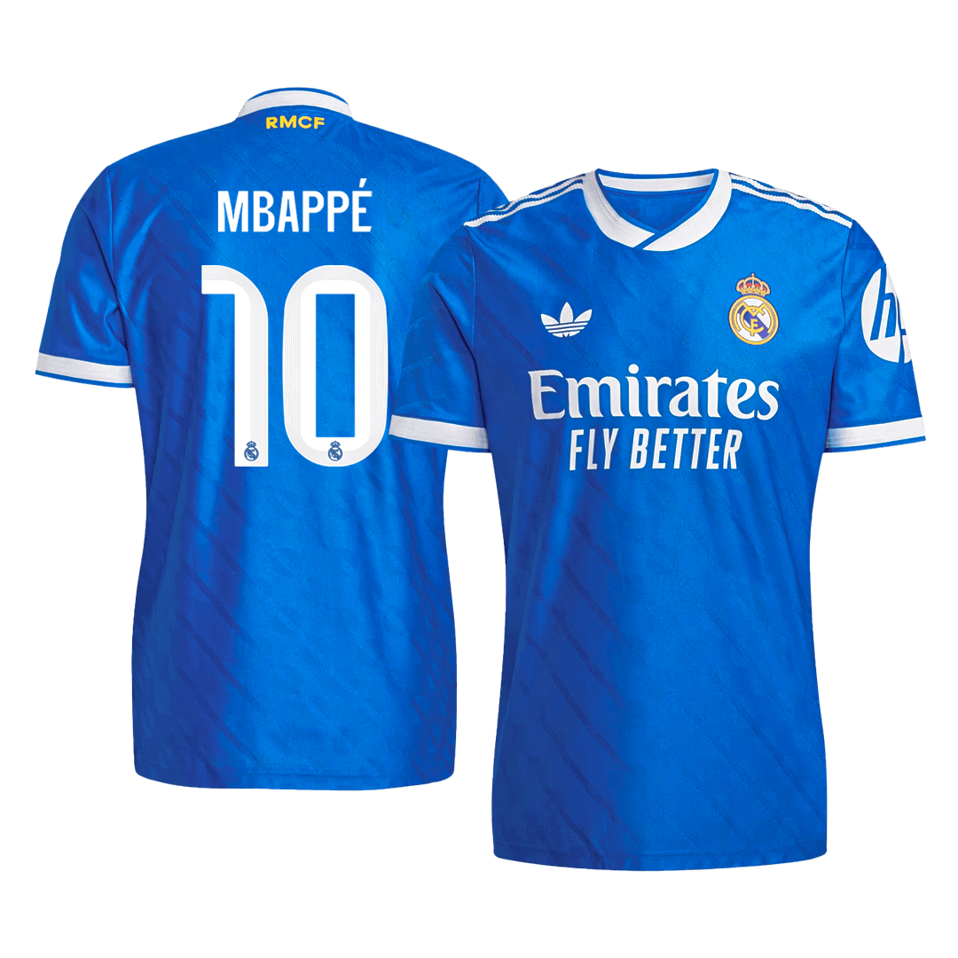 Třetí Fotbalový Dres Real Madrid 25/26 Authentic MBAPPÉ #10