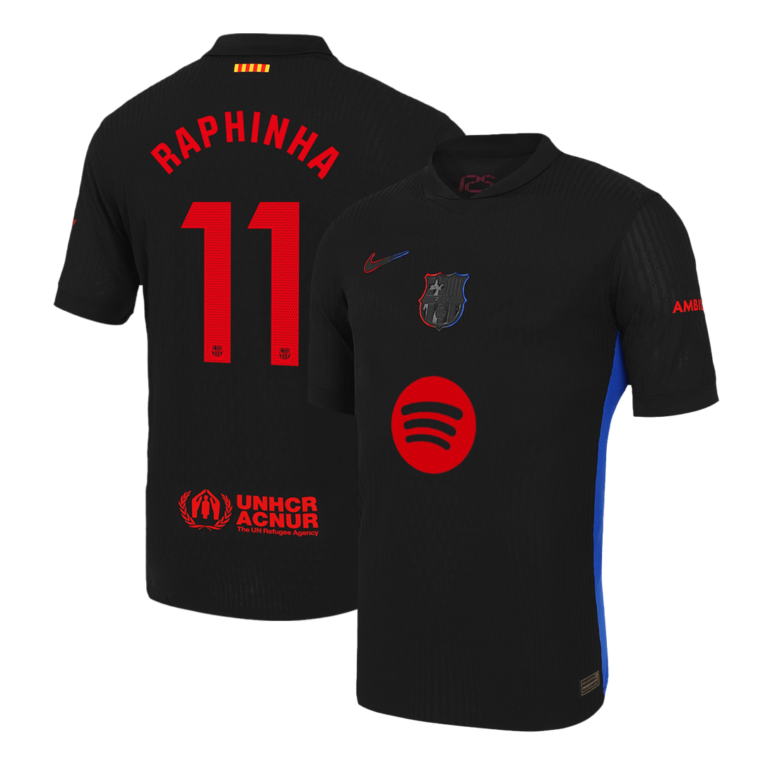 Venkovní Fotbalový Dres Barcelona 24/25 Authentic RAPHINHA #11