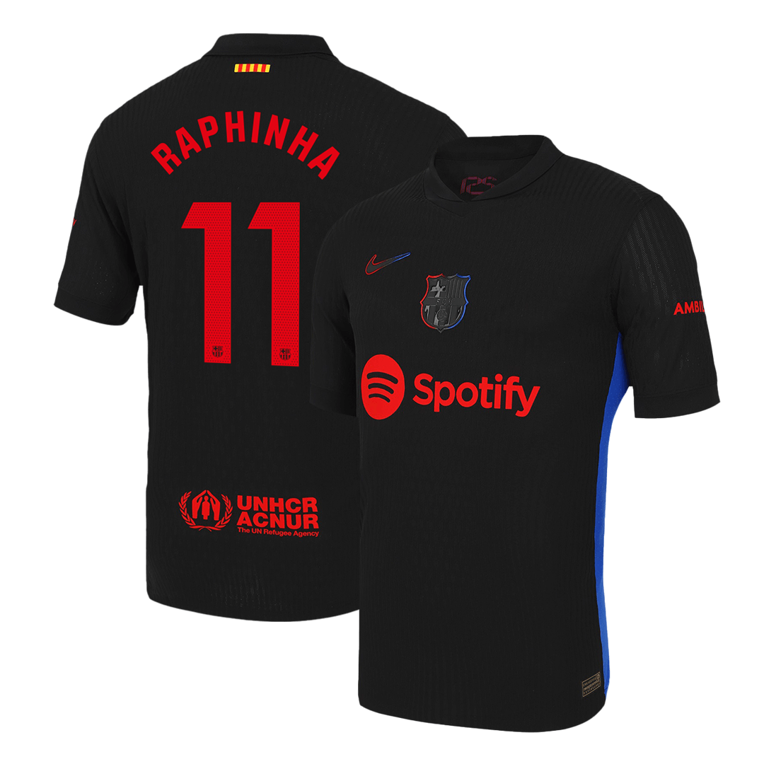 Venkovní Fotbalový Dres Barcelona 24/25 Authentic RAPHINHA #11