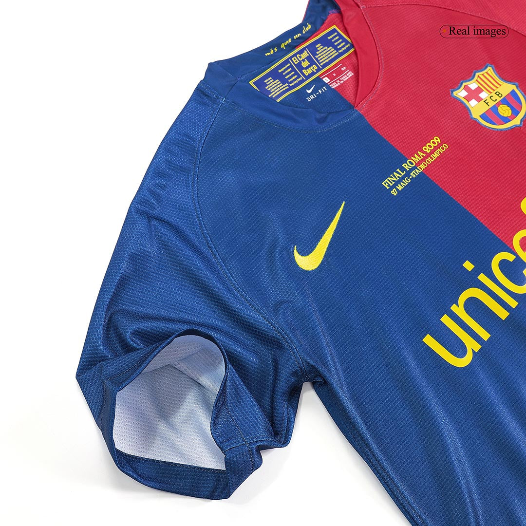 Domácí Retro Dres Barcelona 2008/09 MESSI #10 - UCL Final