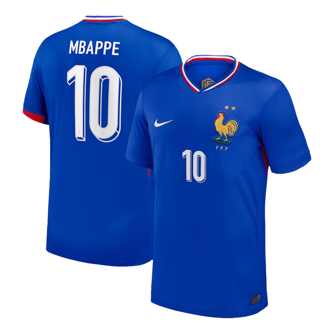 Domácí Fotbalový Dres France 2024 MBAPPE #10