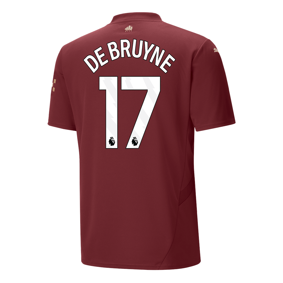 Třetí Fotbalový Dres Manchester City 24/25 DE BRUYNE #17