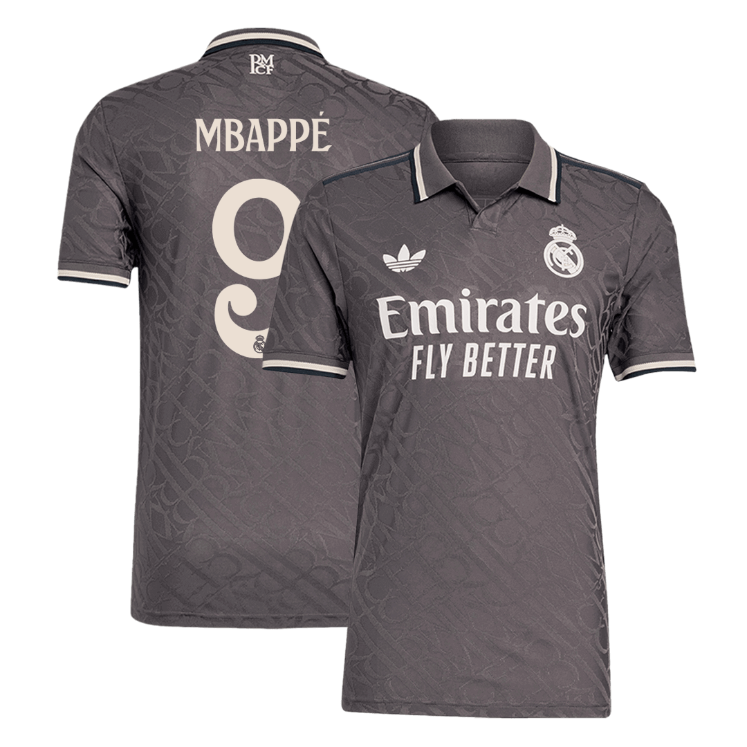 Třetí Fotbalový Dres Real Madrid 24/25 Authentic MBAPPÉ #9