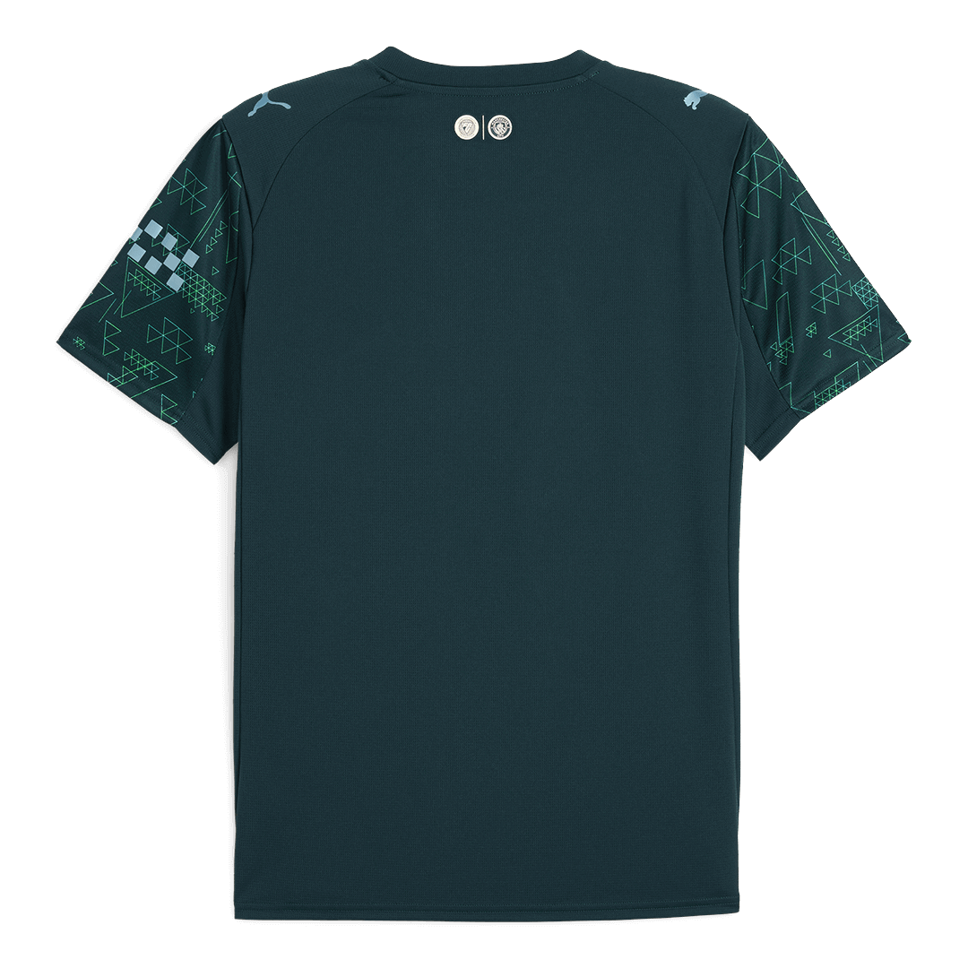 Manchester City čtvrtá fotbalový dres 2025/26