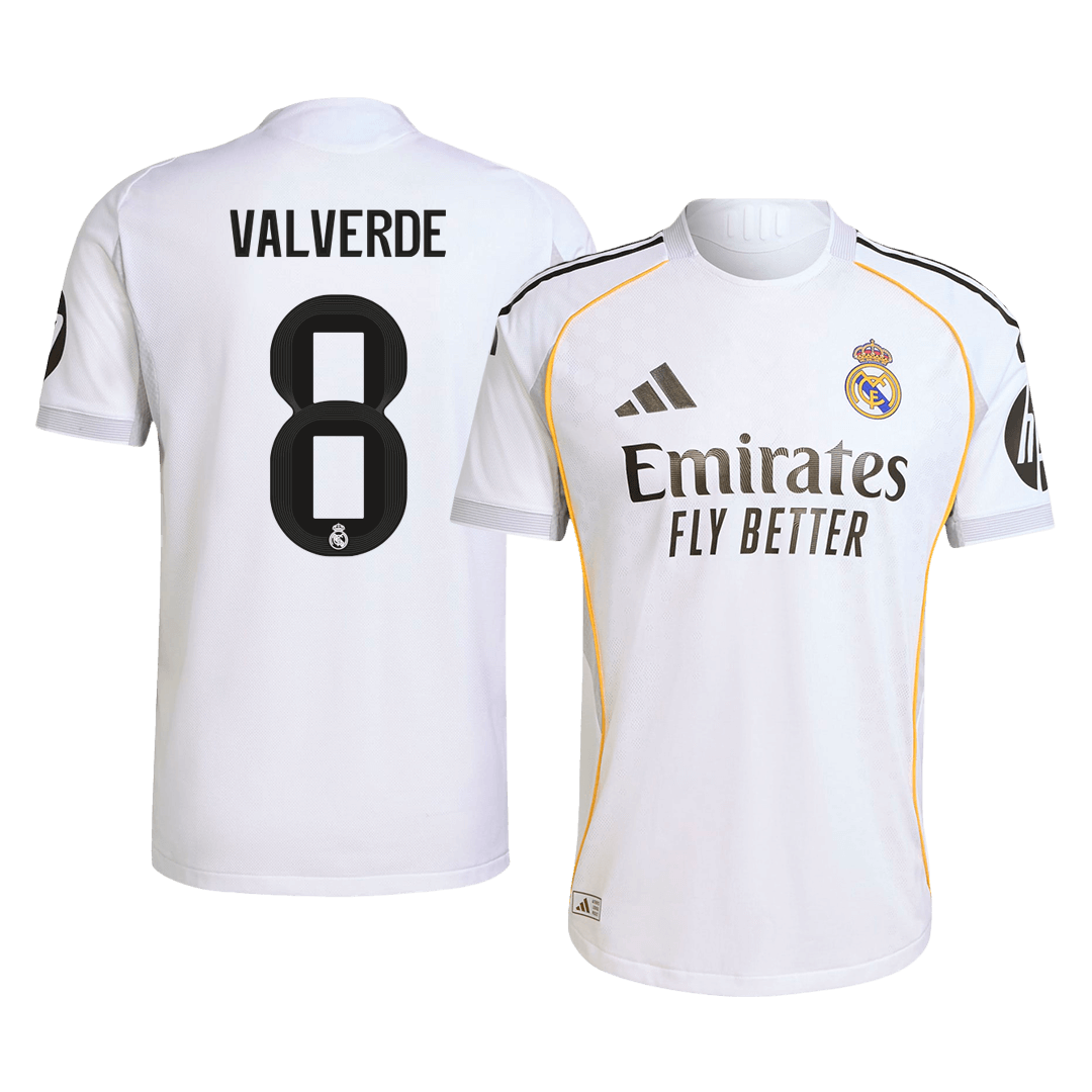 Domácí Fotbalový Dres Real Madrid 25/26 Authentic VALVERDE #8