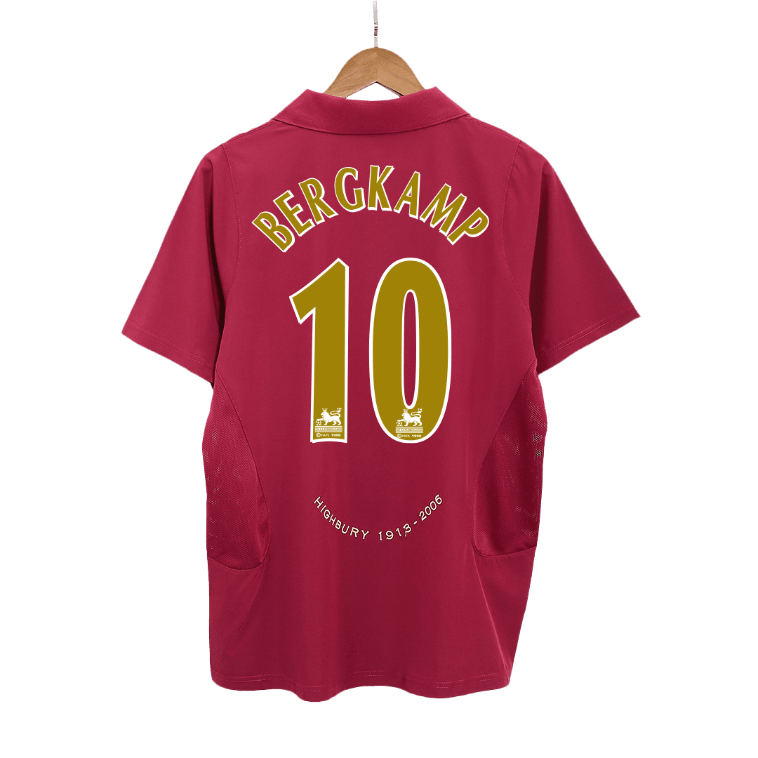 Domácí Retro Dres Arsenal 2005/06 BERGKAMP #10