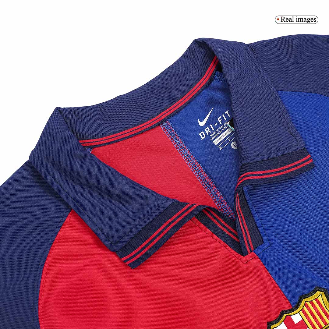 Domácí Retro Dres Barcelona 1999/00 RIVALDO #11 - 100th Anniversary