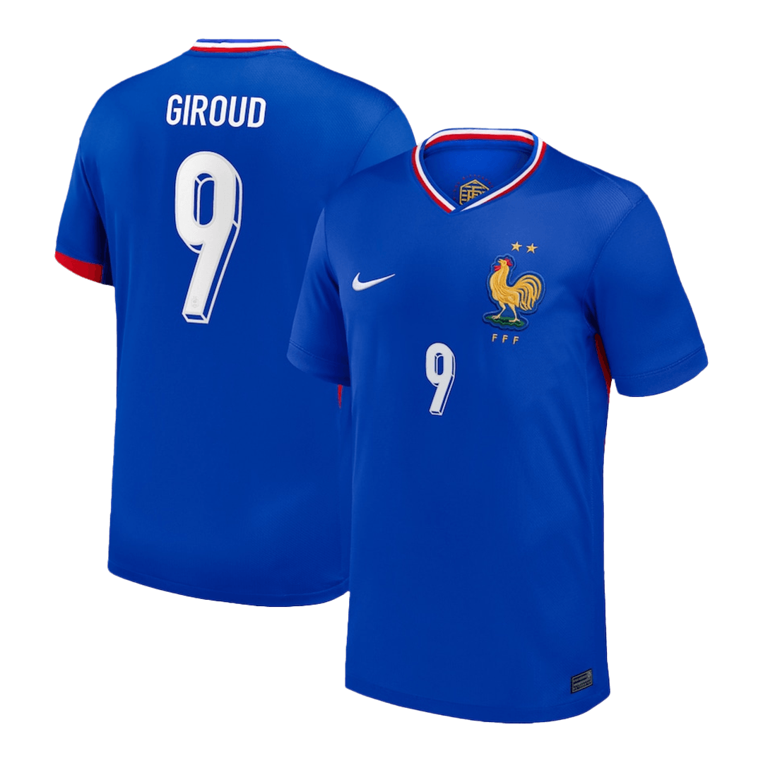 Domácí Fotbalový Dres France 2024 GIROUD #9